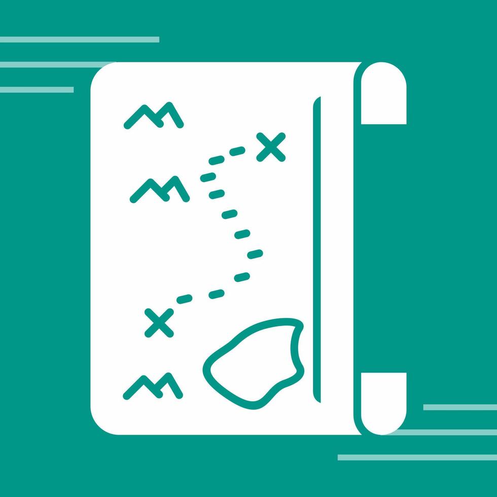 Pirate Map Vector Icon