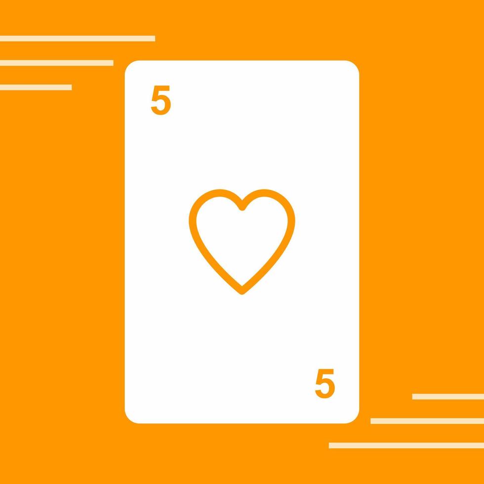 Playing Card Vector Icon