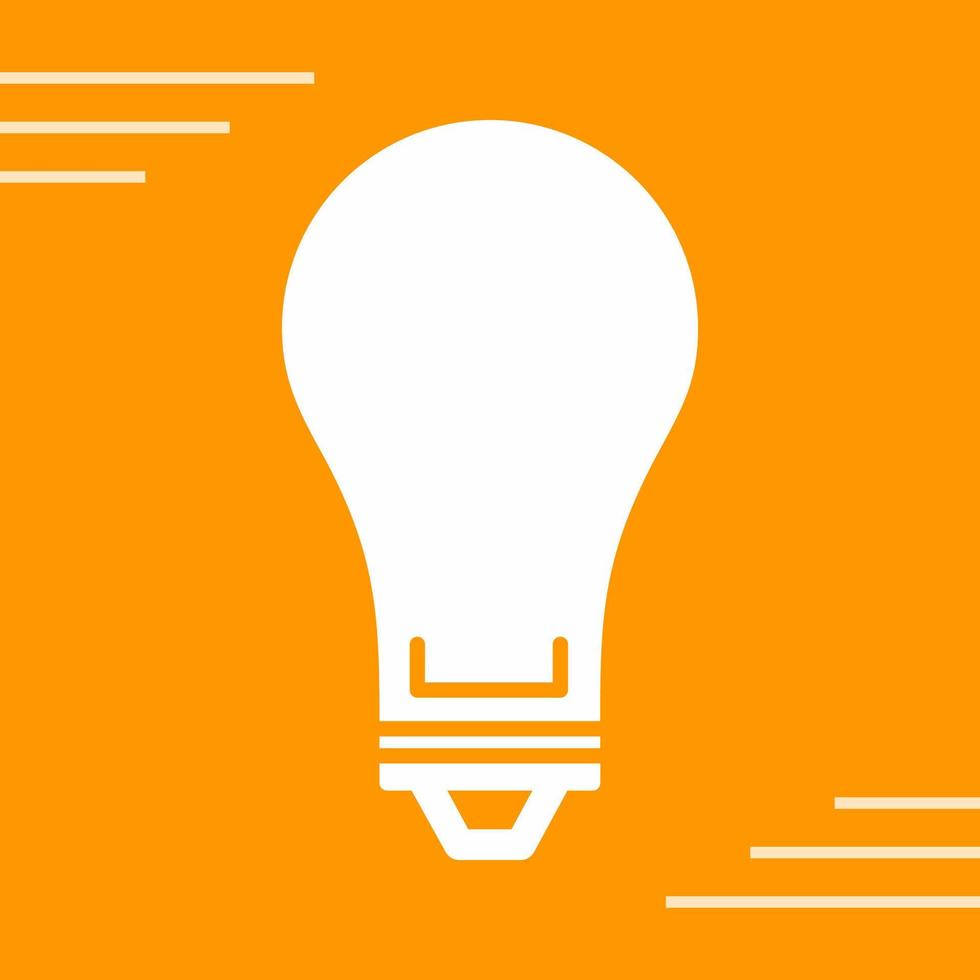 Electric Bulb Vector Icon