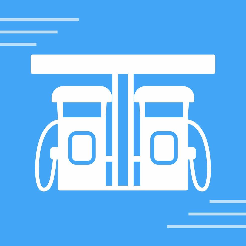 Petrol Station Vector Icon