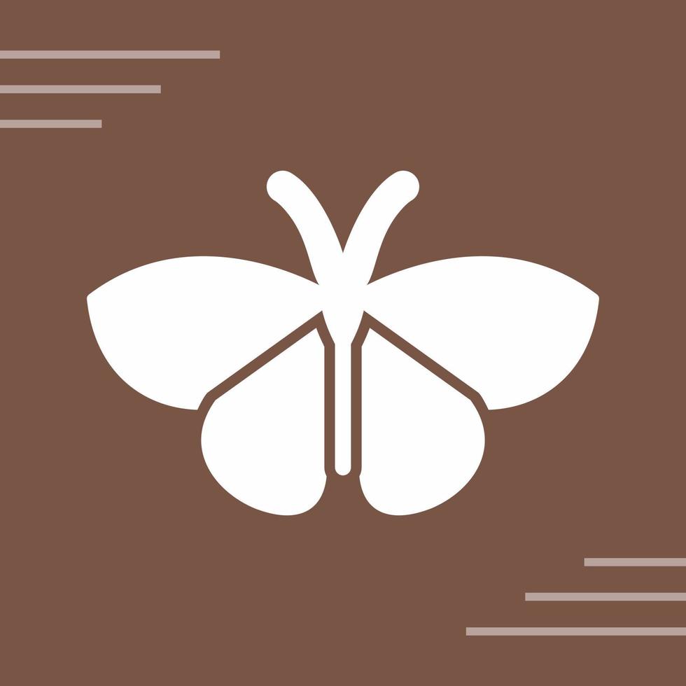 icono de vector de mariposa