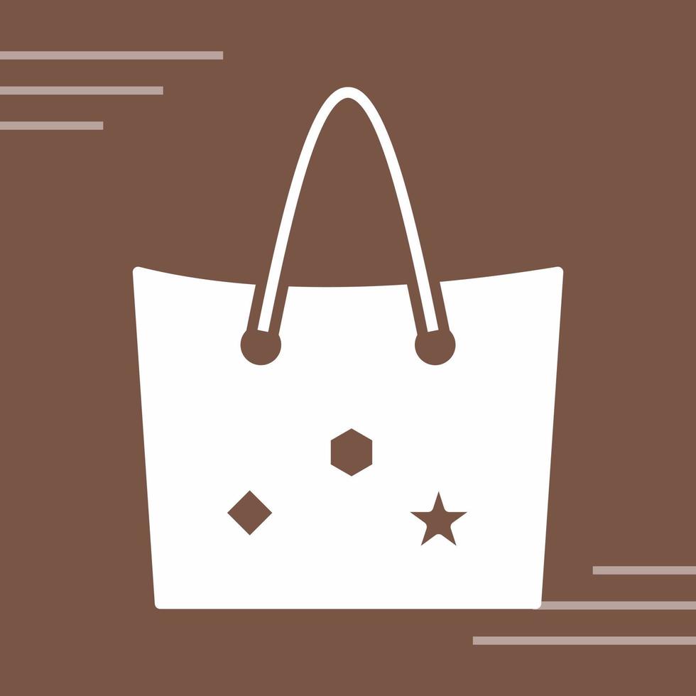 Bag with Tags Vector Icon