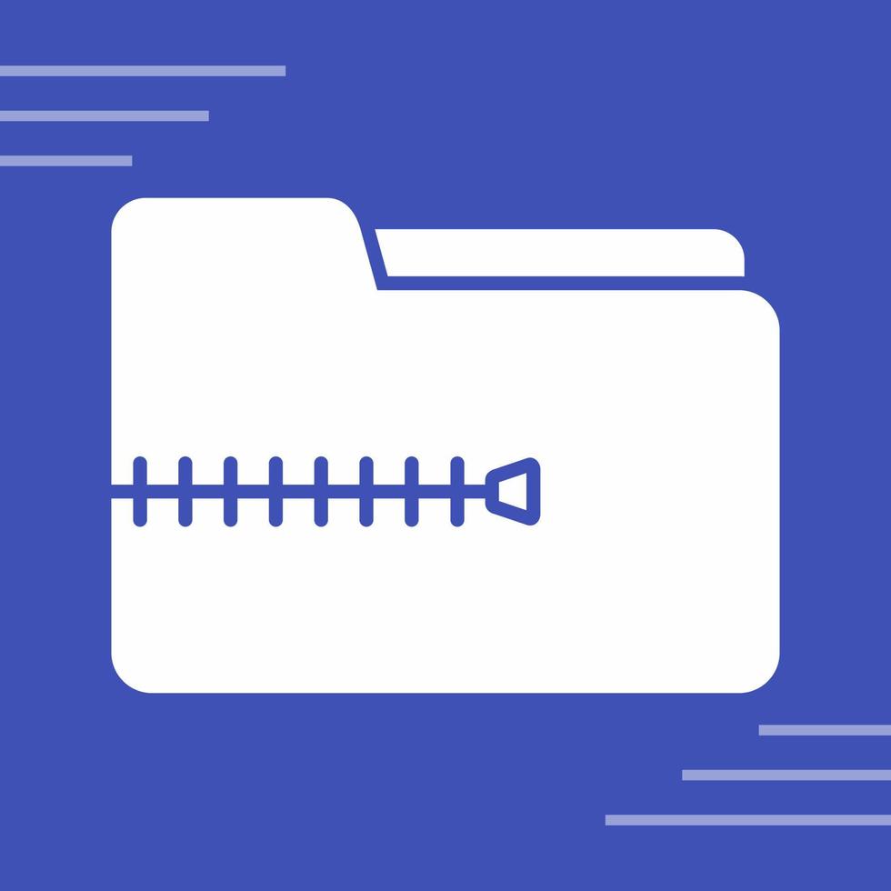 Zip File Vector Icon