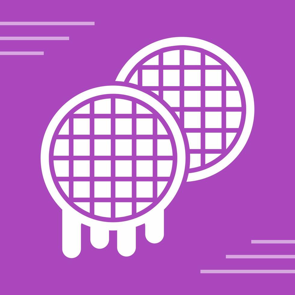 Waffle Vector Icon