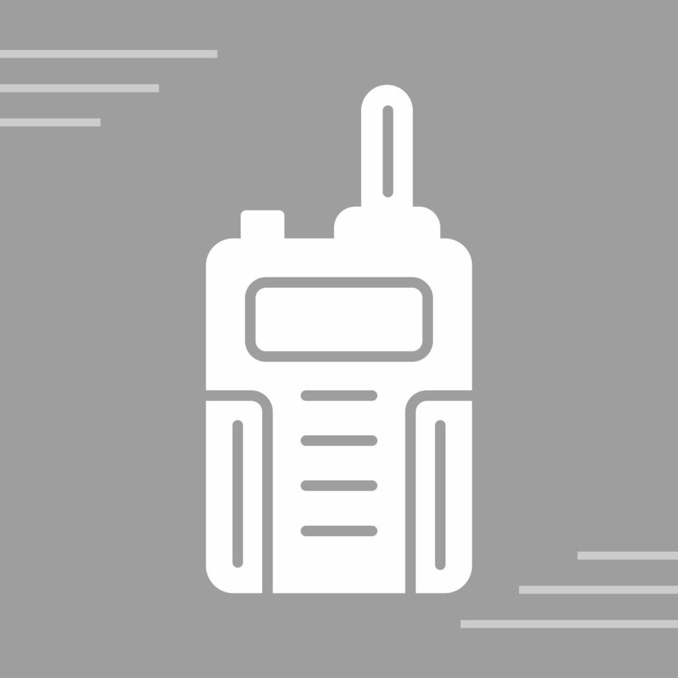 Walkie Talkie Vector Icon