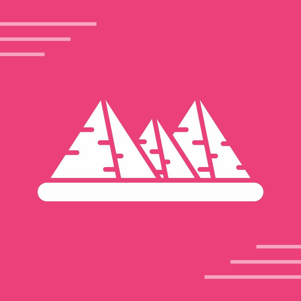 Pyramid Vector Icon