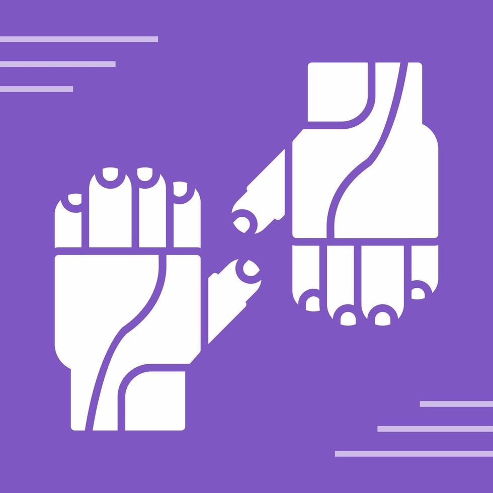Cycling Gloves Vector Icon
