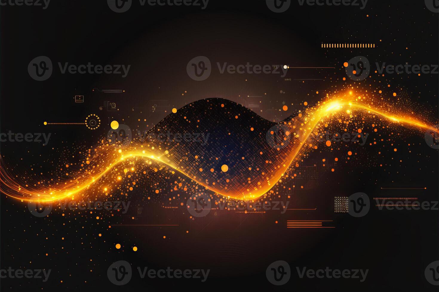 Abstract 5g logo for technology background. photo