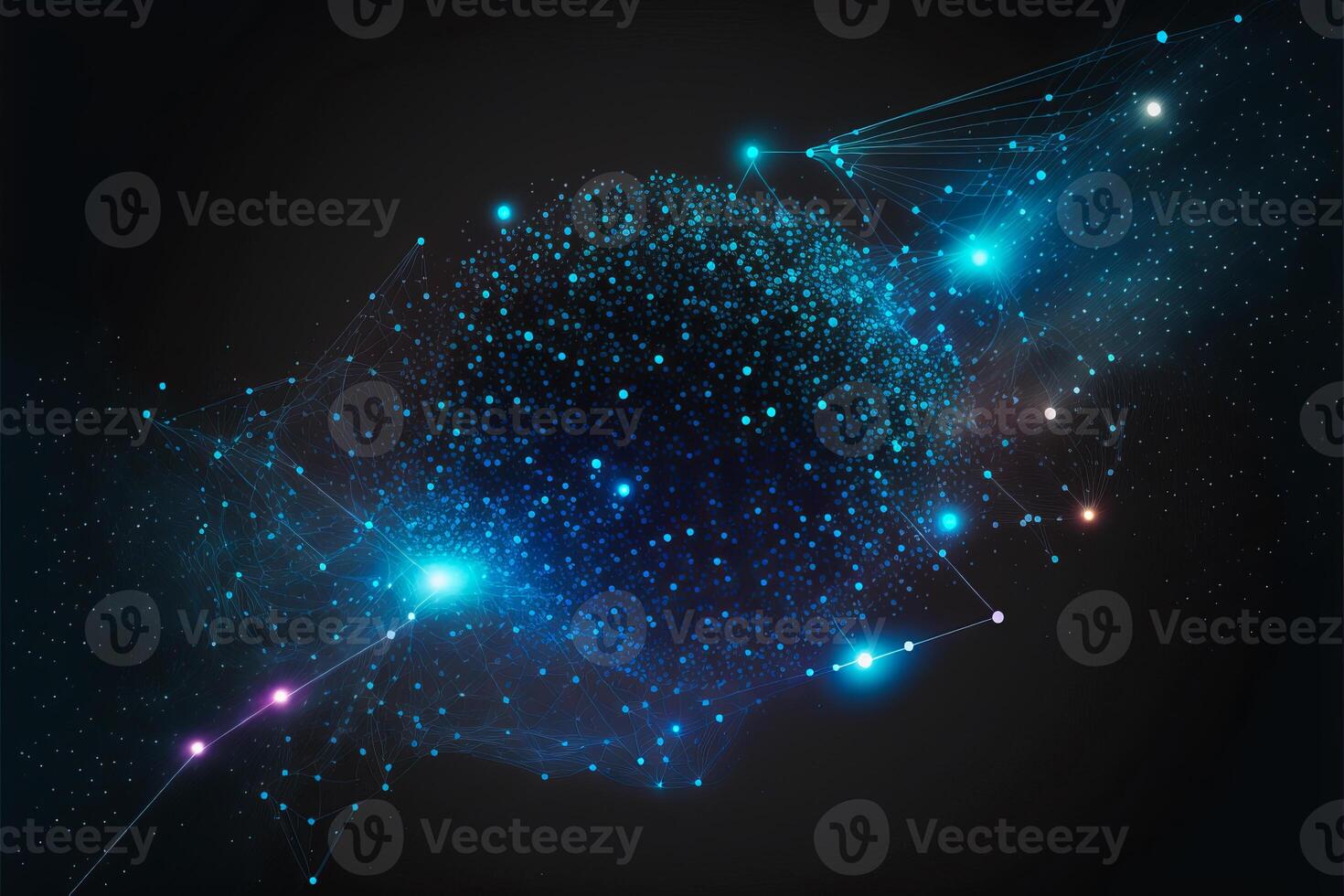 Abstract 5g logo for technology background. photo