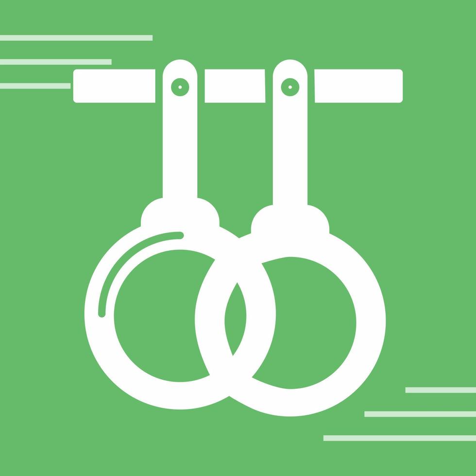 Gym Rings Vector Icon
