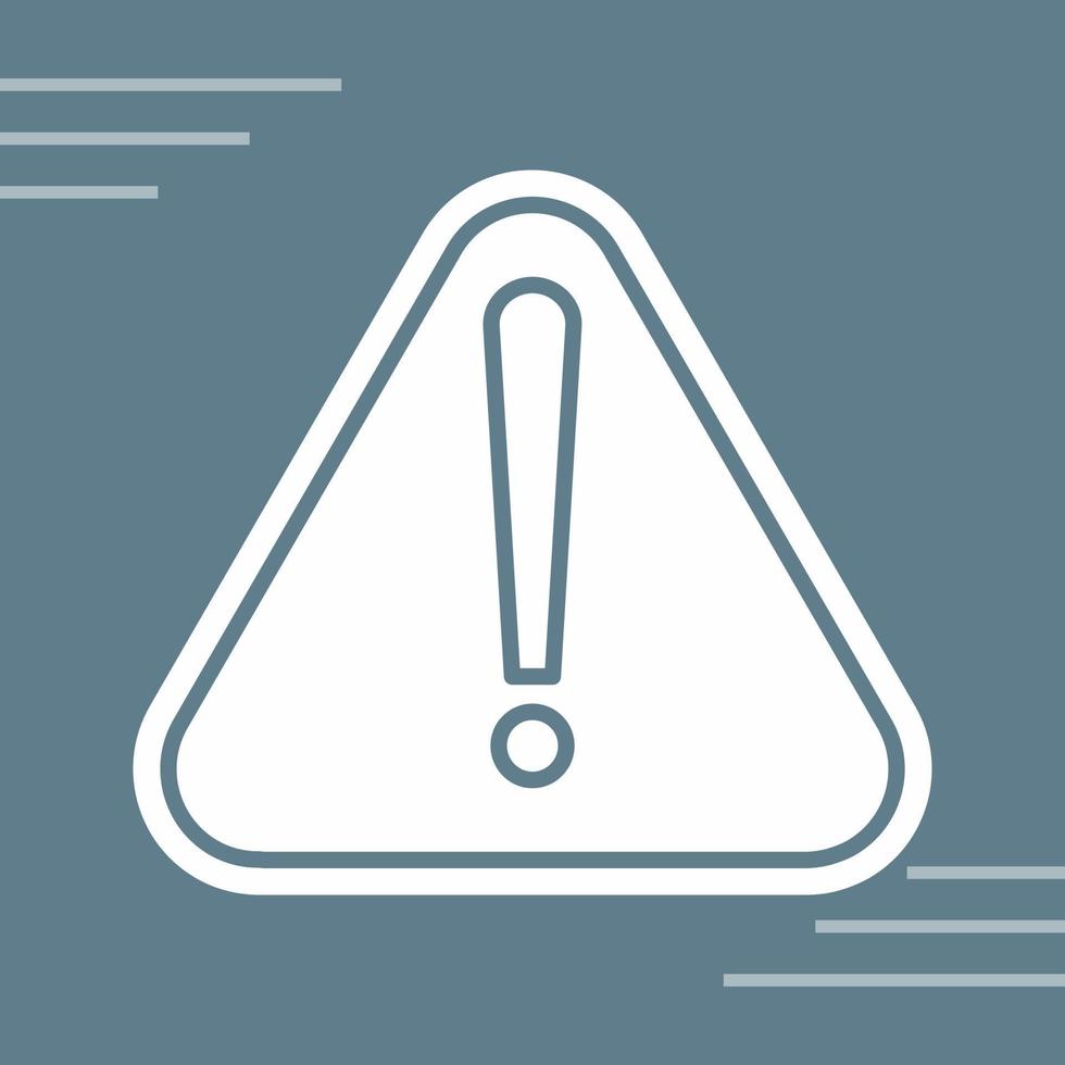 Warning Sign Vector Icon