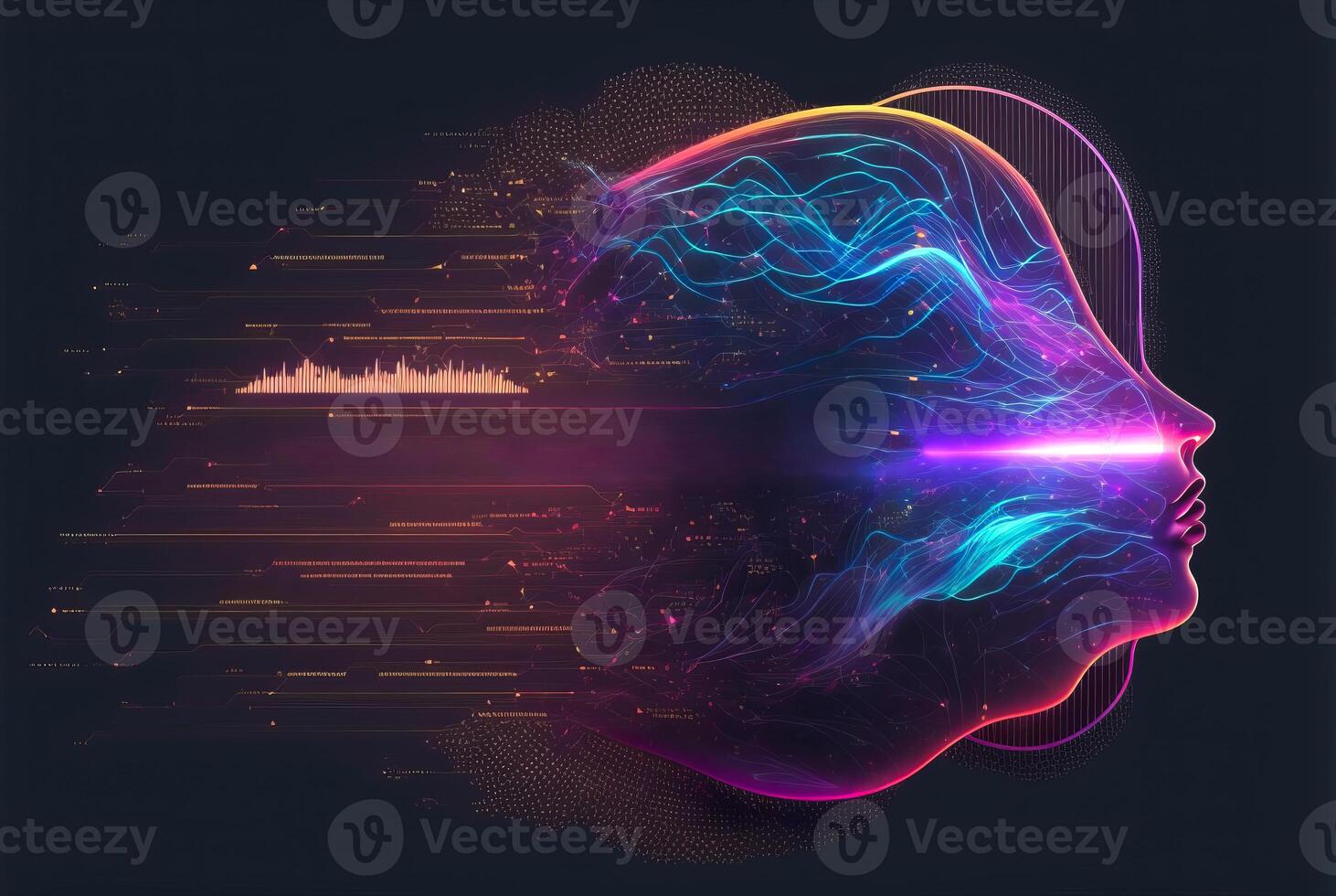 Voice assistant technology concept, photo