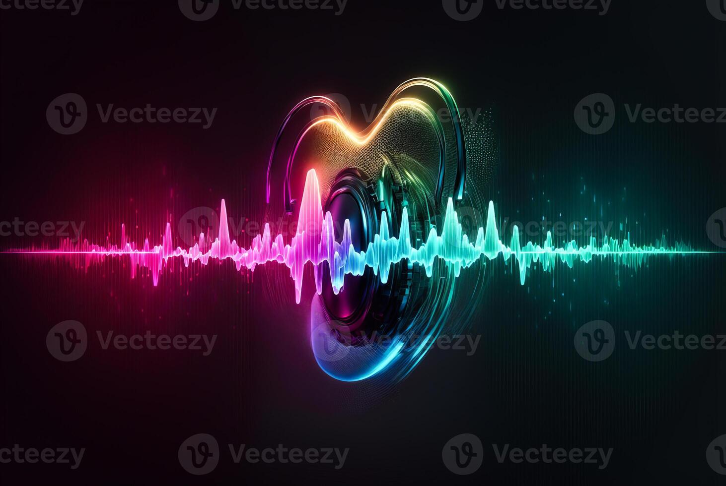 Voice assistant technology concept, photo