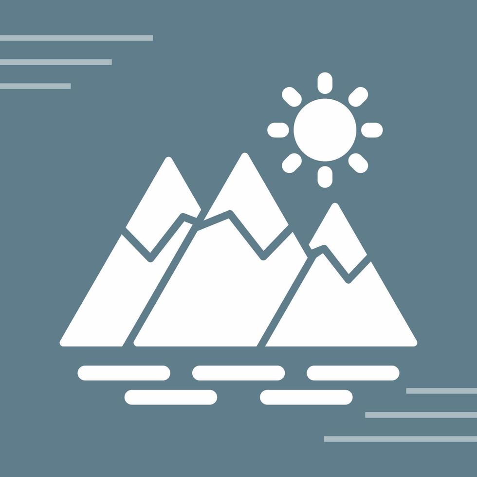 Mountain Vector Icon