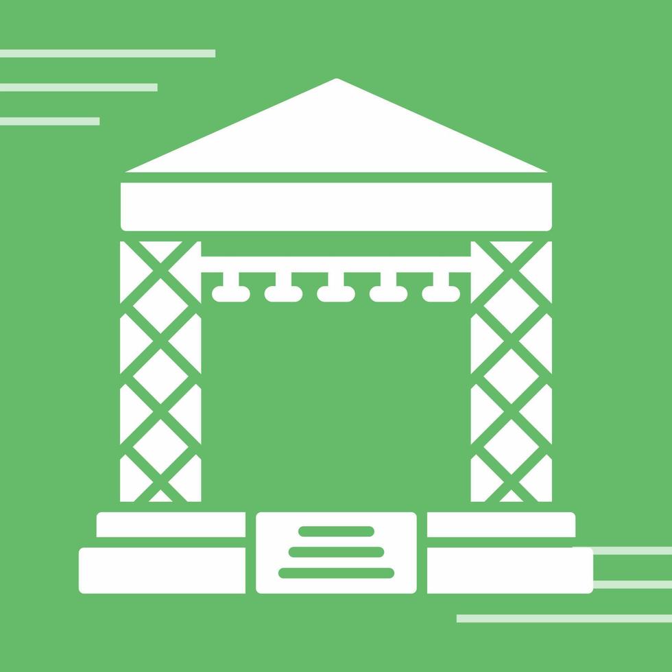 Stage Vector Icon