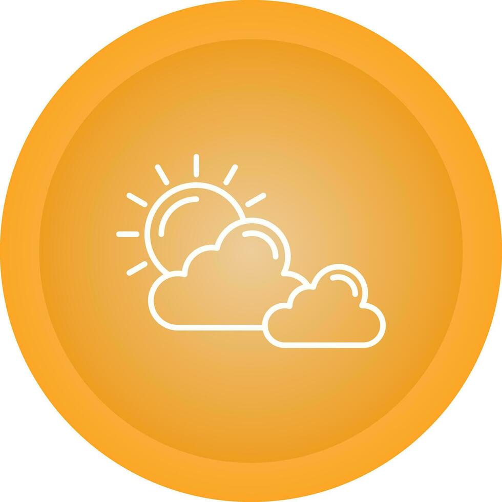 Cloudy Vector Icon