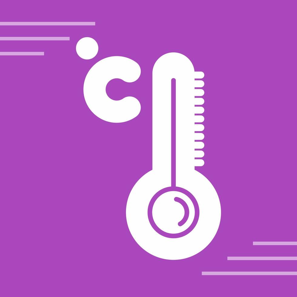 High Temperature Vector Icon