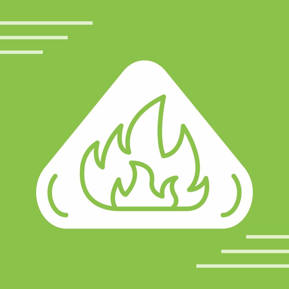 Fire Danger Vector Icon