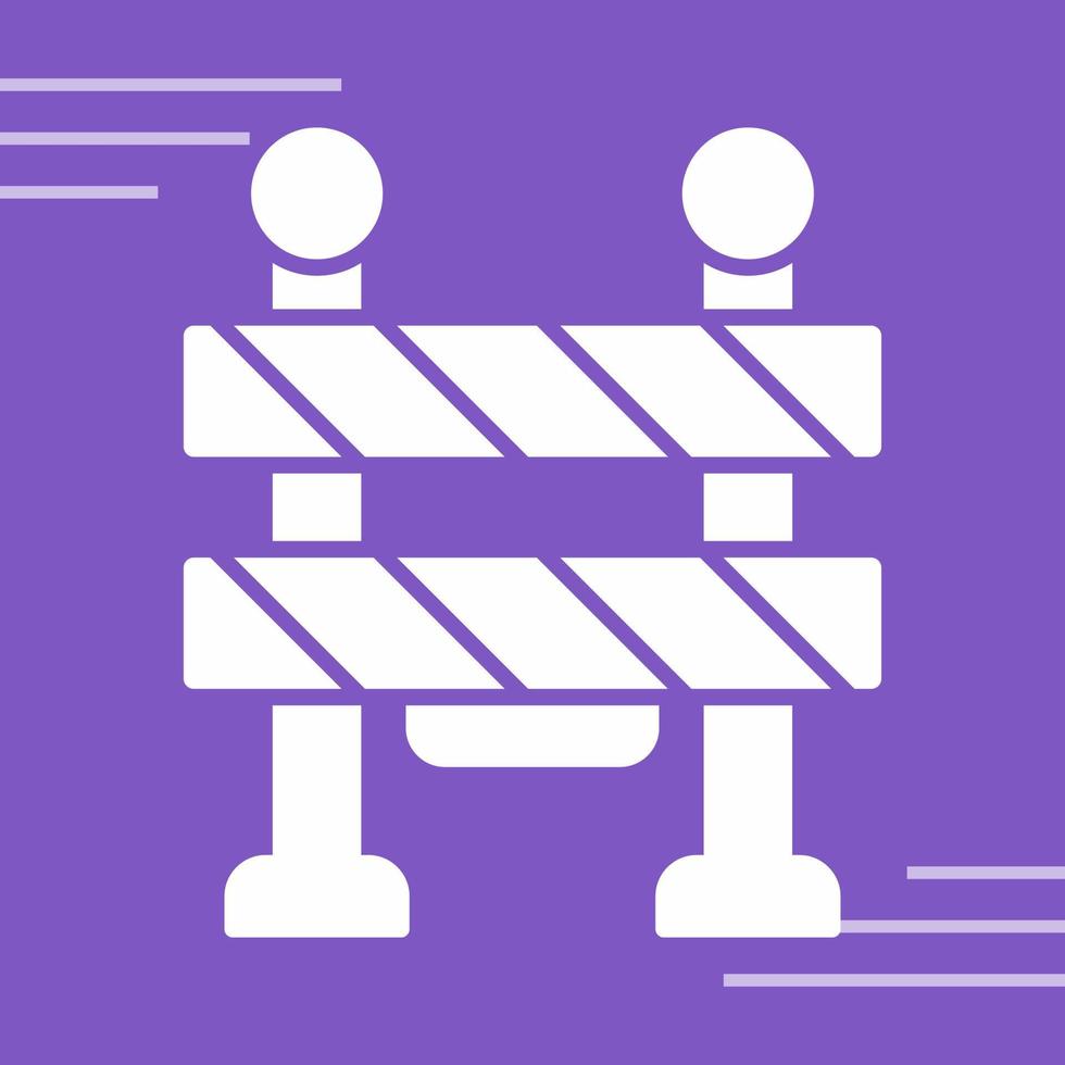 Barrier Vector Icon