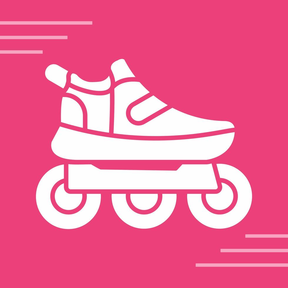 Roller Skates Vector Icon