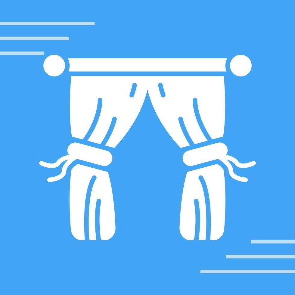 Curtains Vector Icon