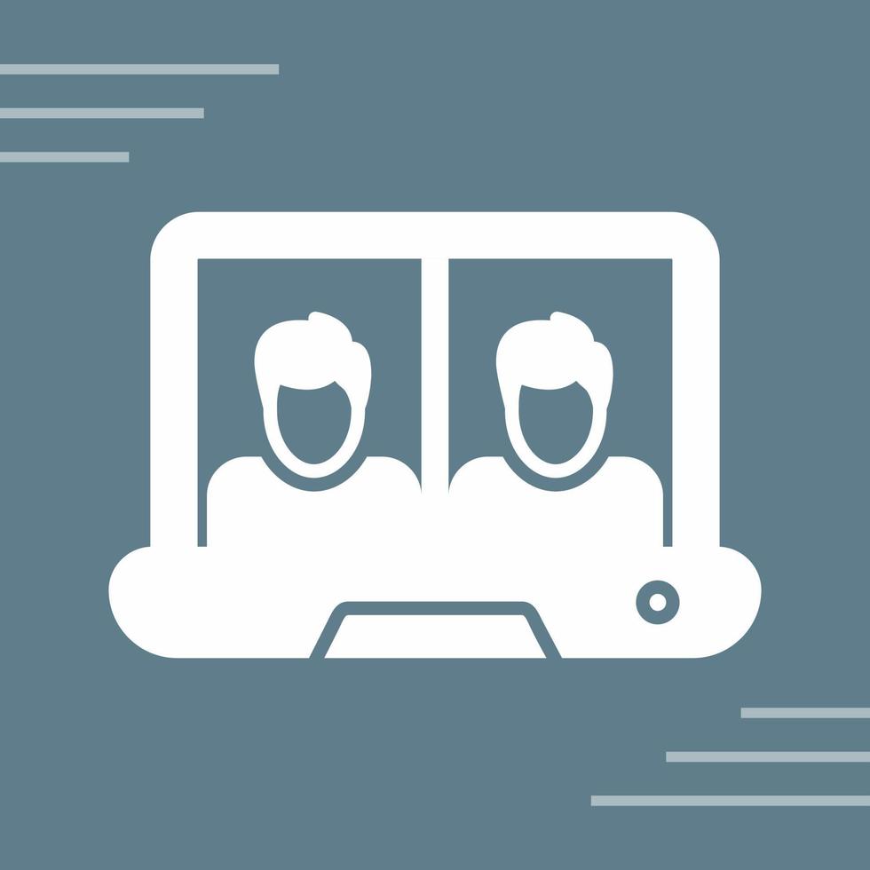 Online Class Vector Icon