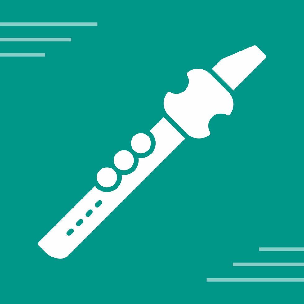 Flute Vector Icon