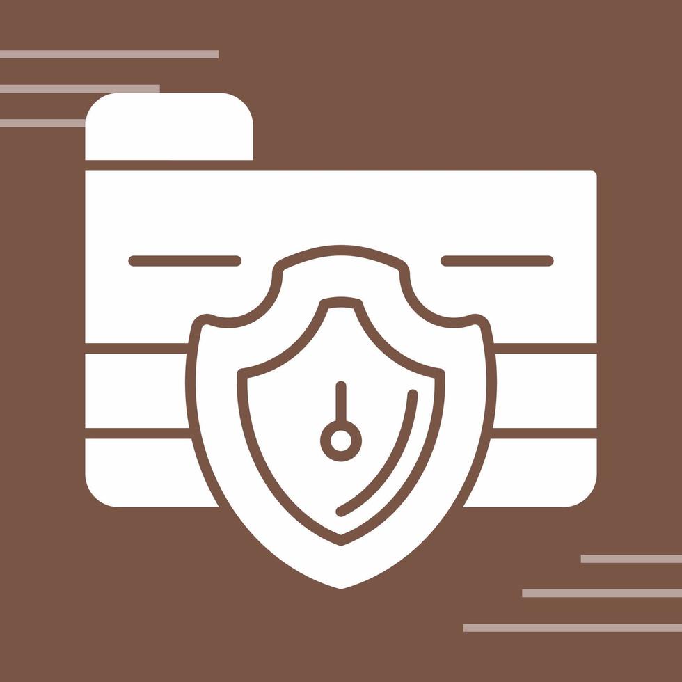 Folder protection Vector Icon