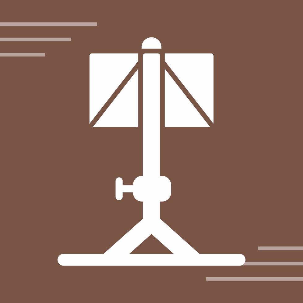 Music Stand Vector Icon
