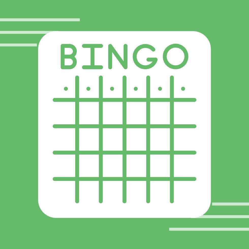 Bingo Vector Icon