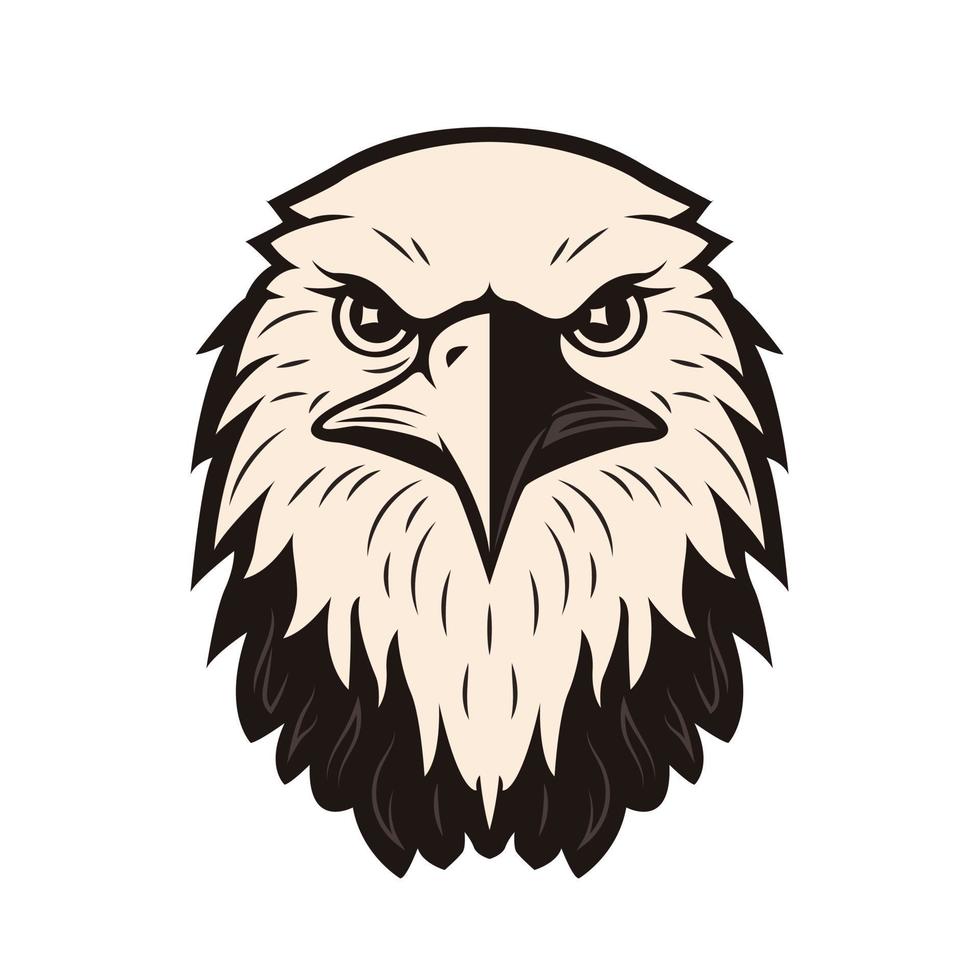 americano calvo águila o halcón halcón aislado vector firmar emblema logo elemento antecedentes. calvo águila o halcón halcón aislado vector firmar emblema logo elemento antecedentes. águila o halcón halcón