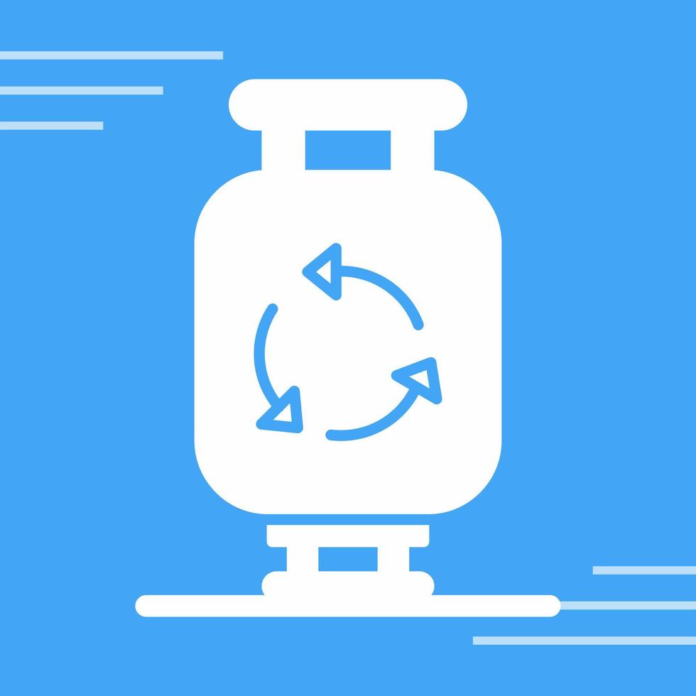 Gas Cylinder Vector Icon