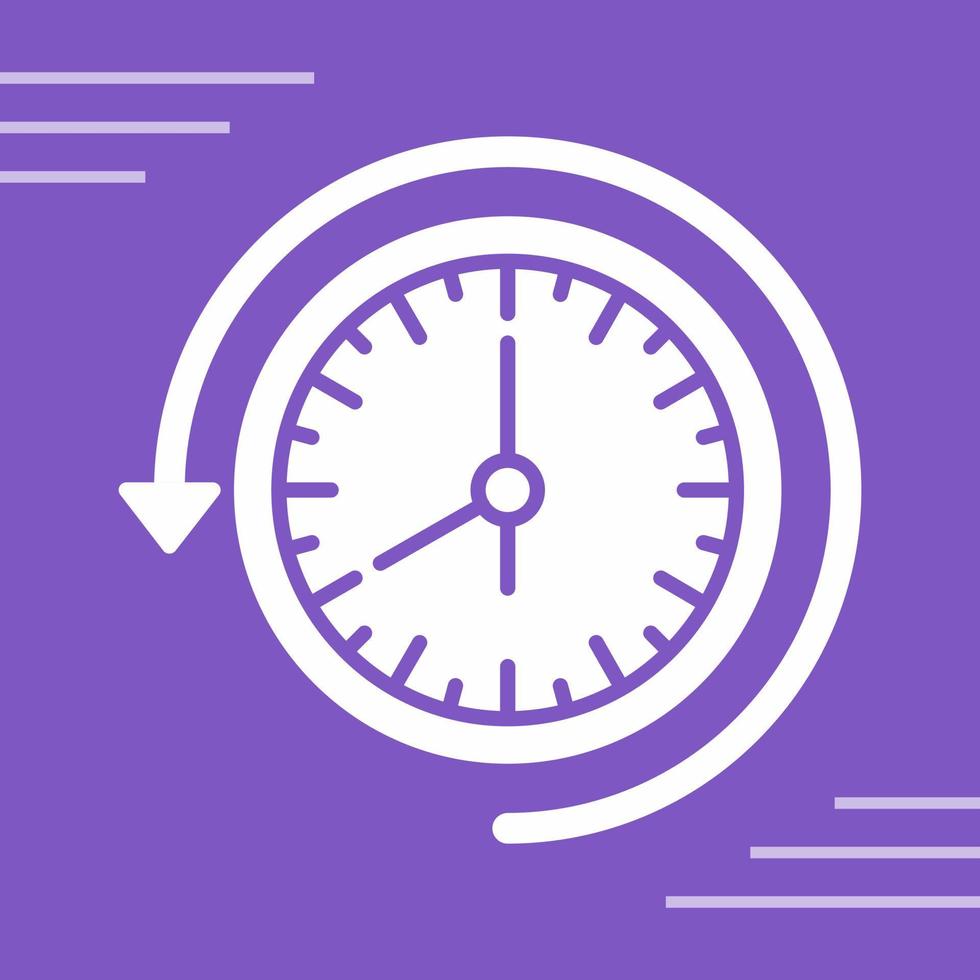 Past Time Vector Icon