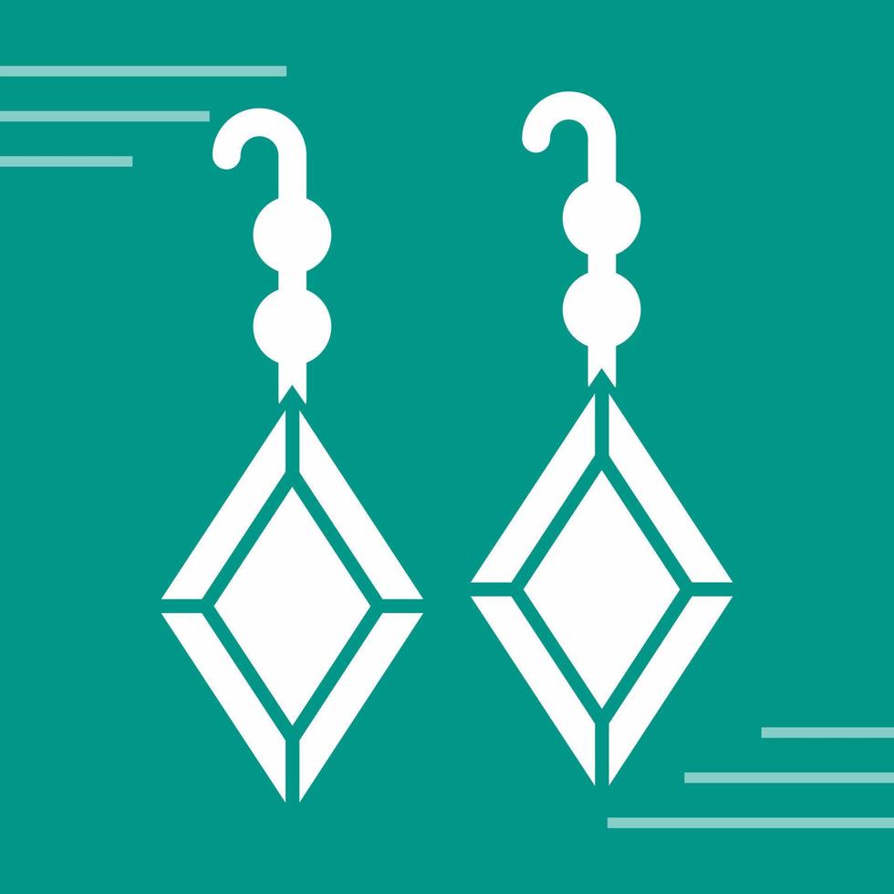 Earrings Vector Icon