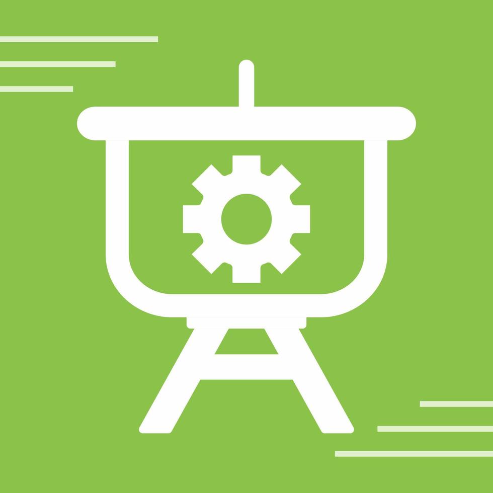 Setting Presentation Vector Icon