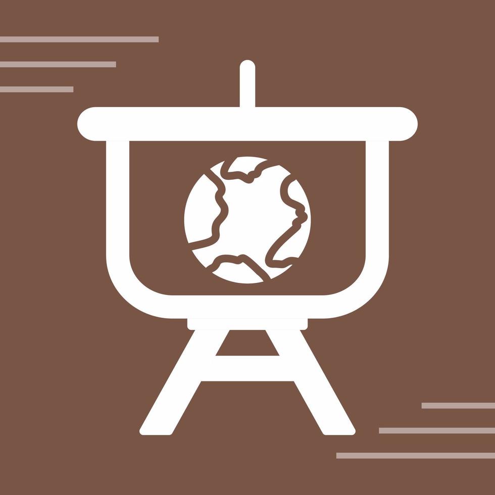 World Presentation Vector Icon
