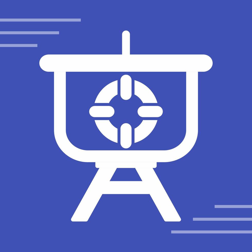 Target Presentation Vector Icon