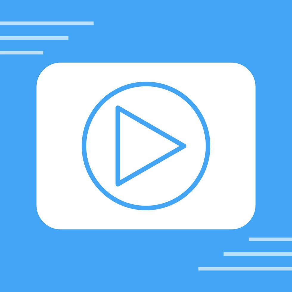 Play Button Vector Icon