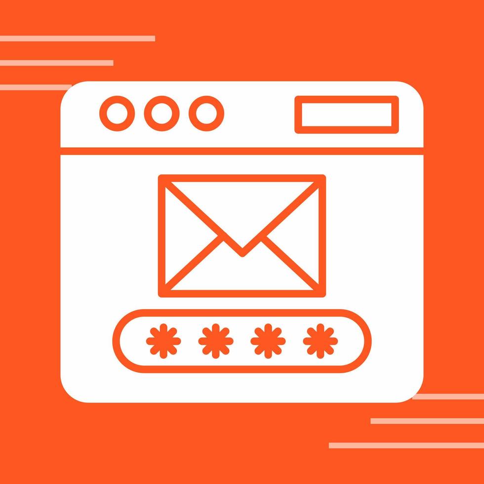 Mail Code Vector Icon