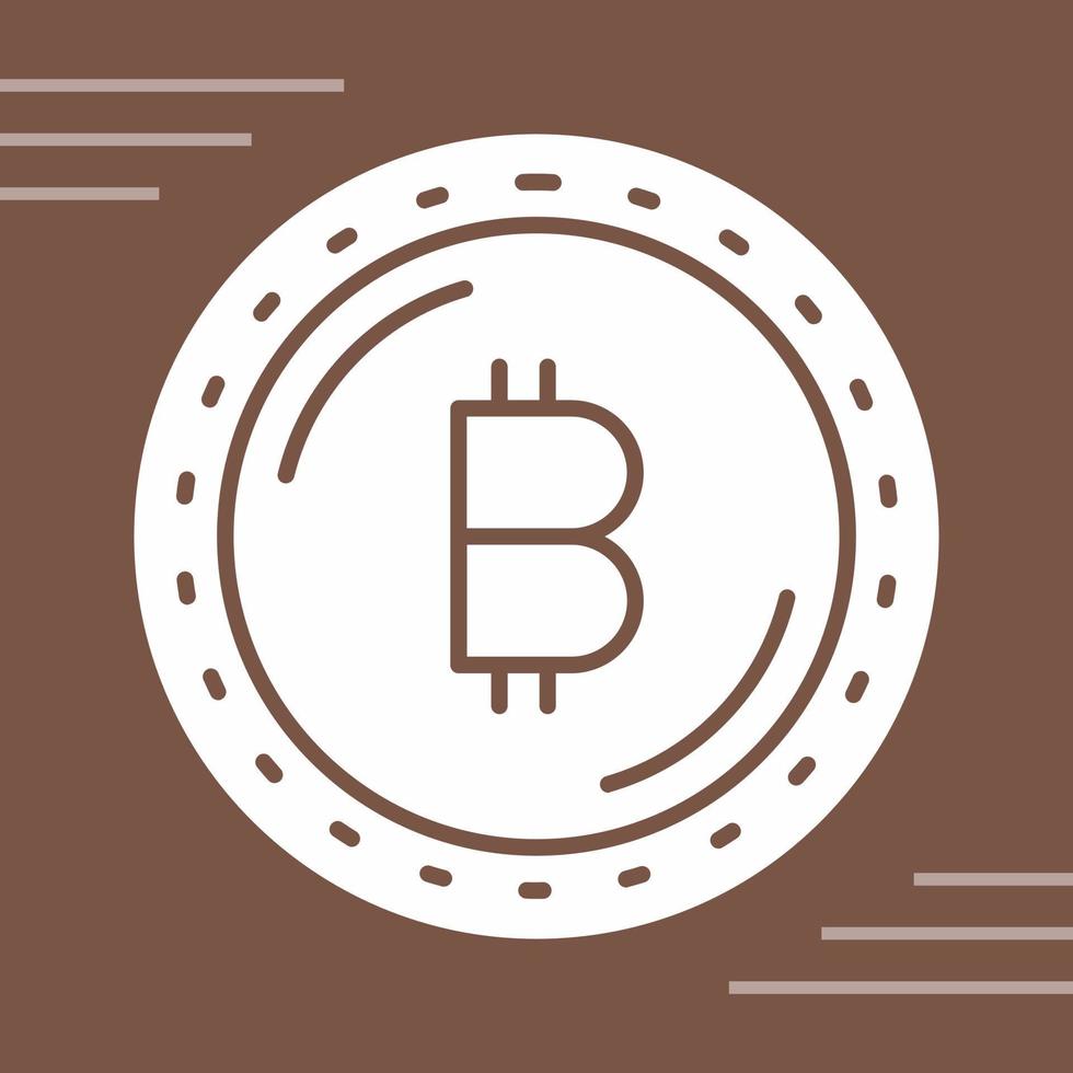 Bitcoin Currency Vector Icon