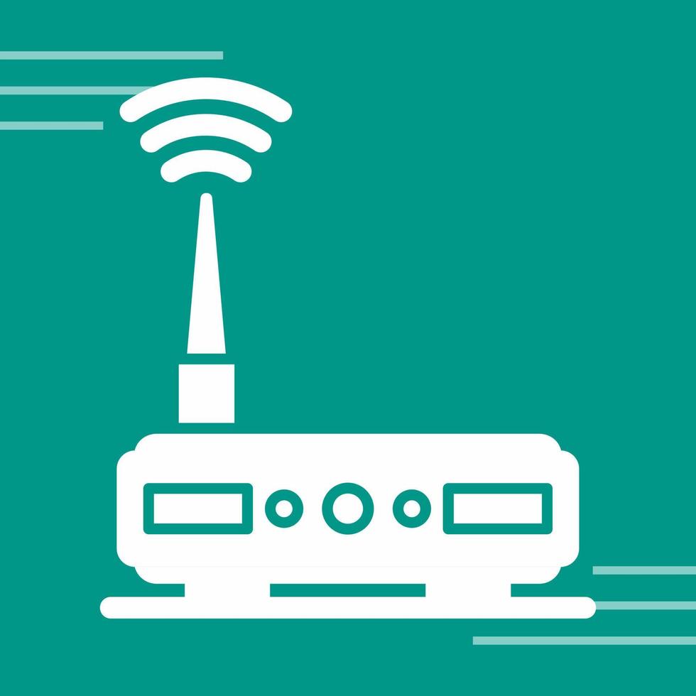 Wifi Router Vector Icon