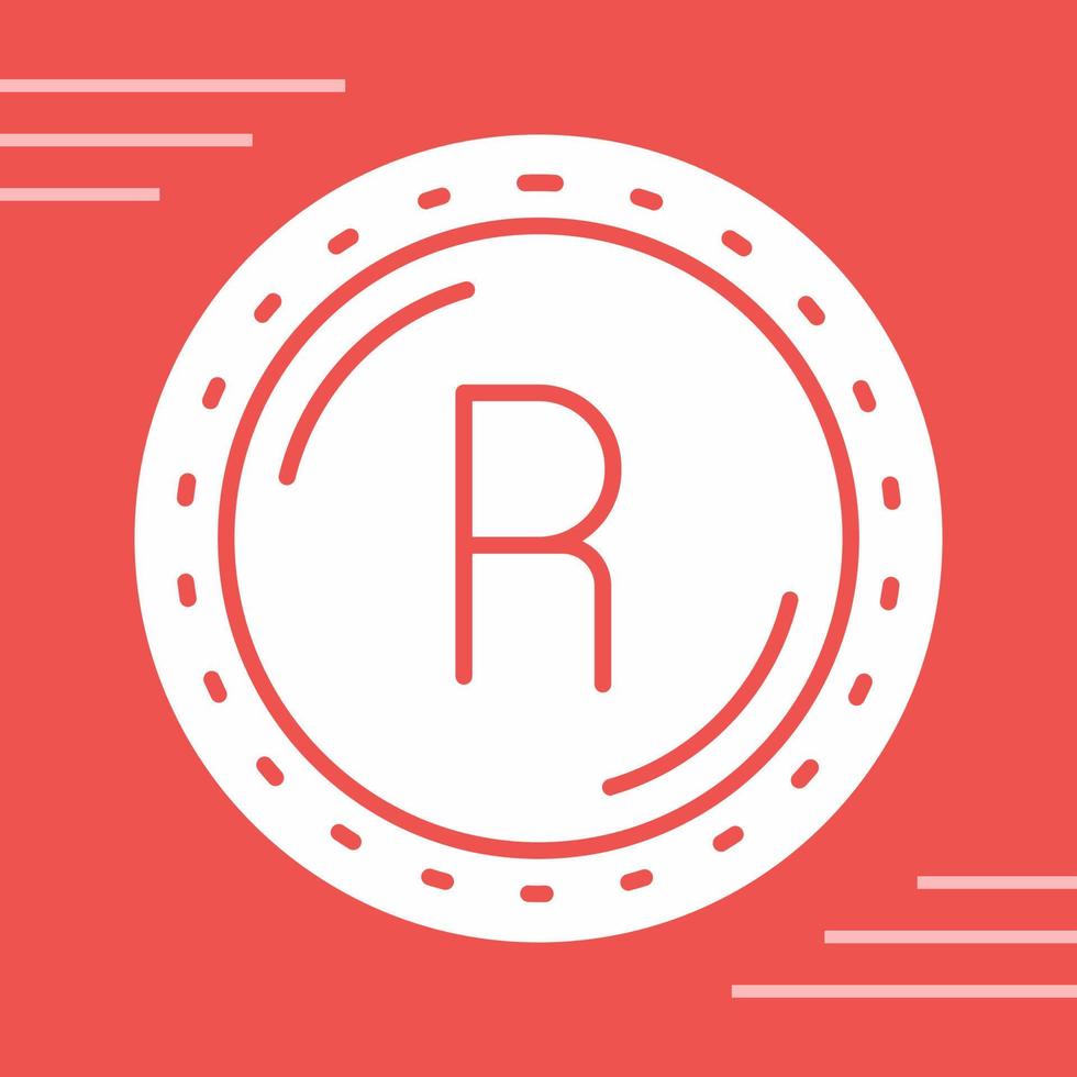 Rand Currency Vector Icon