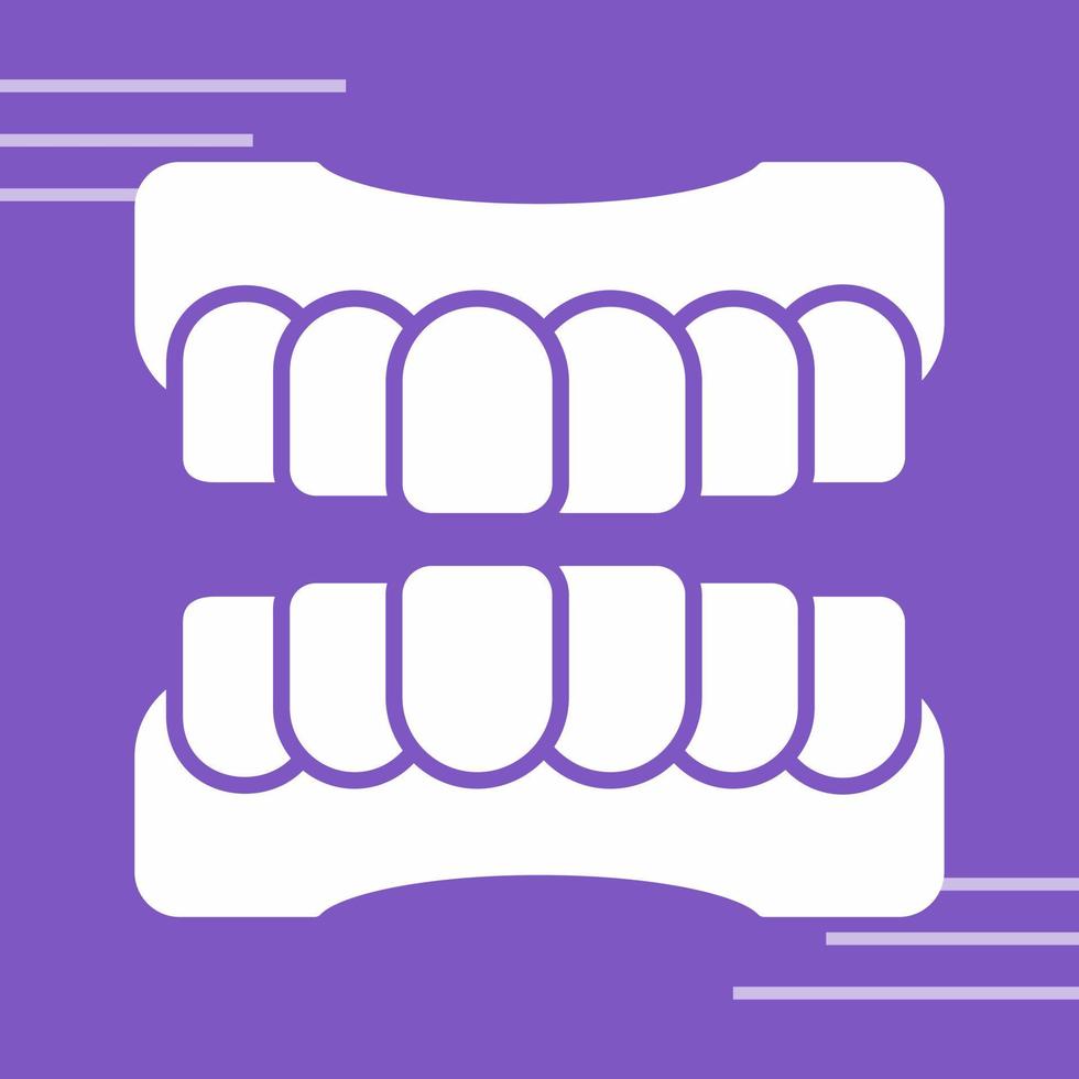 Denture Vector Icon