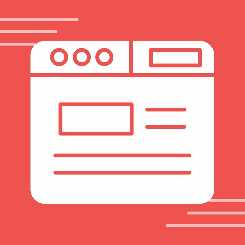 Webpage Vector Icon