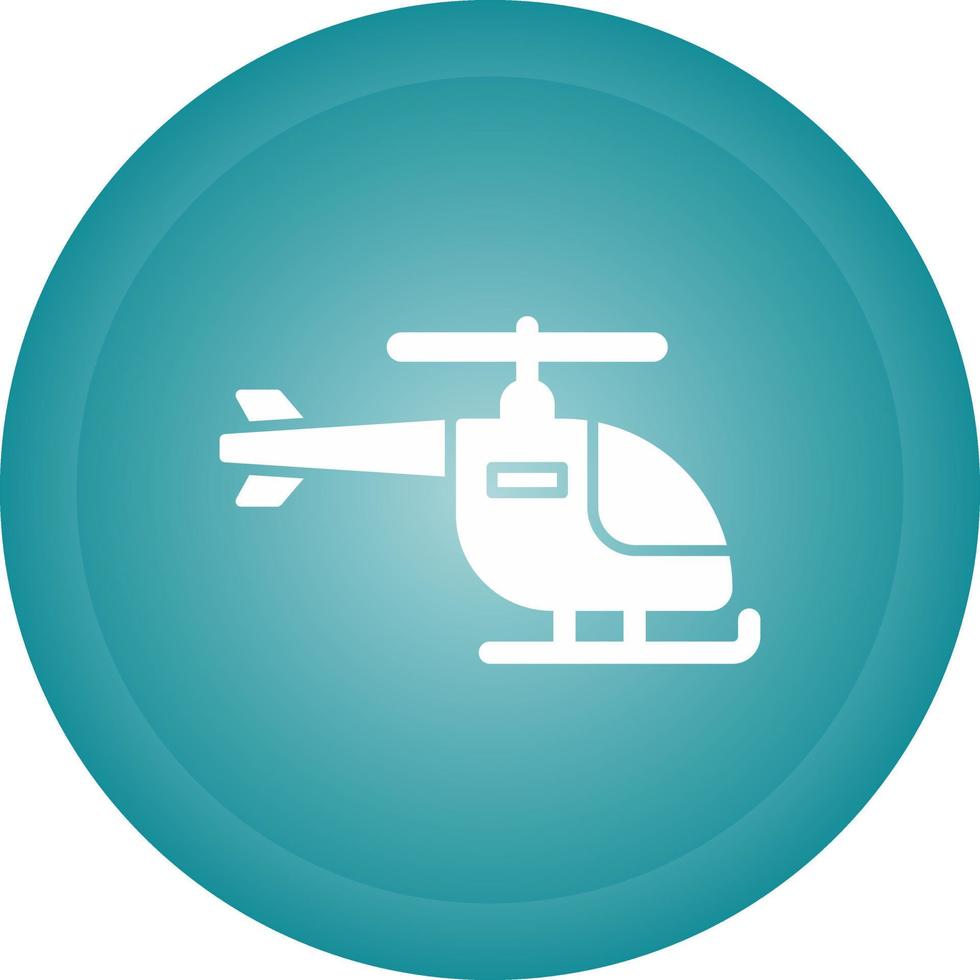 Helicopter Vector Icon