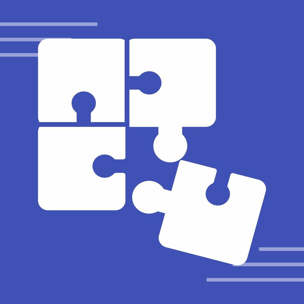 Puzzle Vector Icon