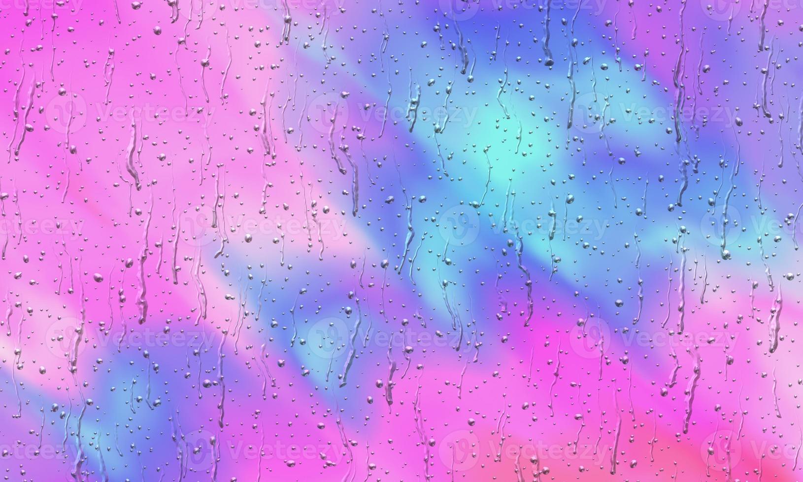 Abstract holographic texture background, Multicolor gradient texture design photo
