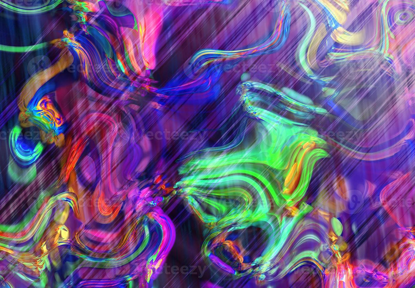 Abstract modern painting. Digital modern background. colorful texture. Digital background illustration. Textured background, Holographic texture photo