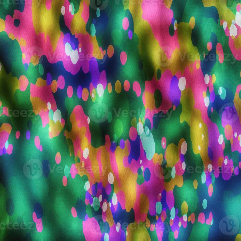 Abstract multicolor liquid holographic background, Digital painted abstract texture photo