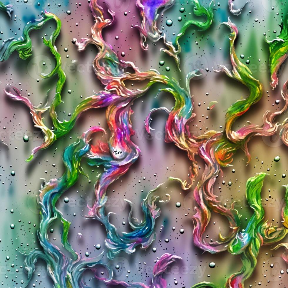 Abstract background texture, Holographic gradient surface photo
